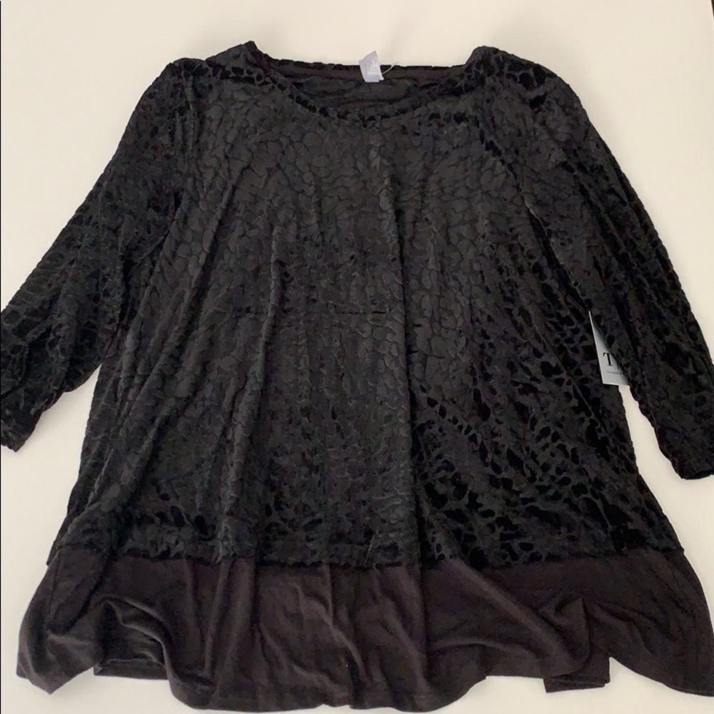Velvet top